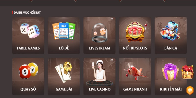 Kho tàng game phong phú mang tới trải nghiệm mới mẻ và thú vị